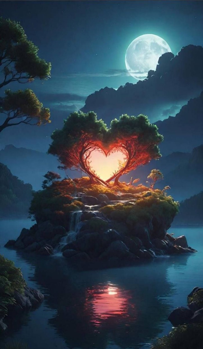 قلبت چطوره؟هنر اینه که با قلبت در صلح باشی🤍 