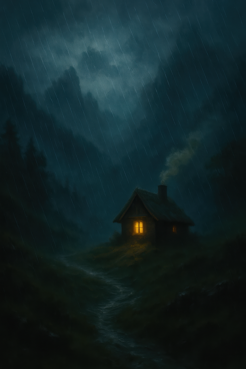 کلبه بارانی | Rainy Cottage